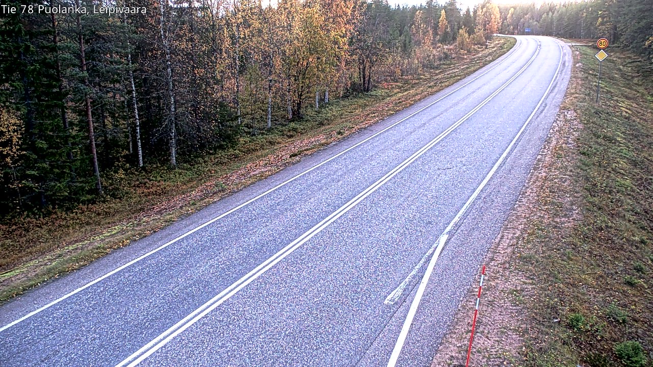 Kelikamerat Kuva Tie 78 Puolanka, Leipivaara, Puolanka, Kainuu