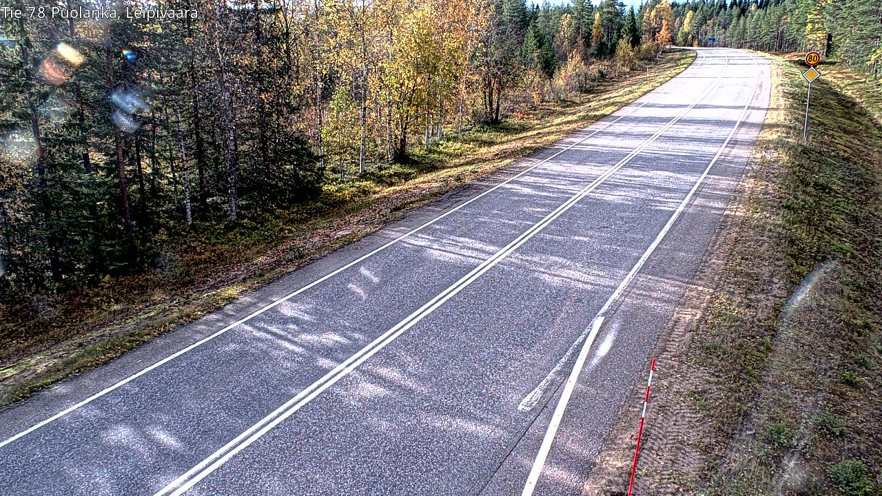 Kelikamerat Kuva Tie 78 Puolanka, Leipivaara, Puolanka, Kainuu