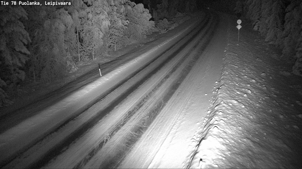 Kelikamerat Kuva Tie 78 Puolanka, Leipivaara, Puolanka, Kainuu