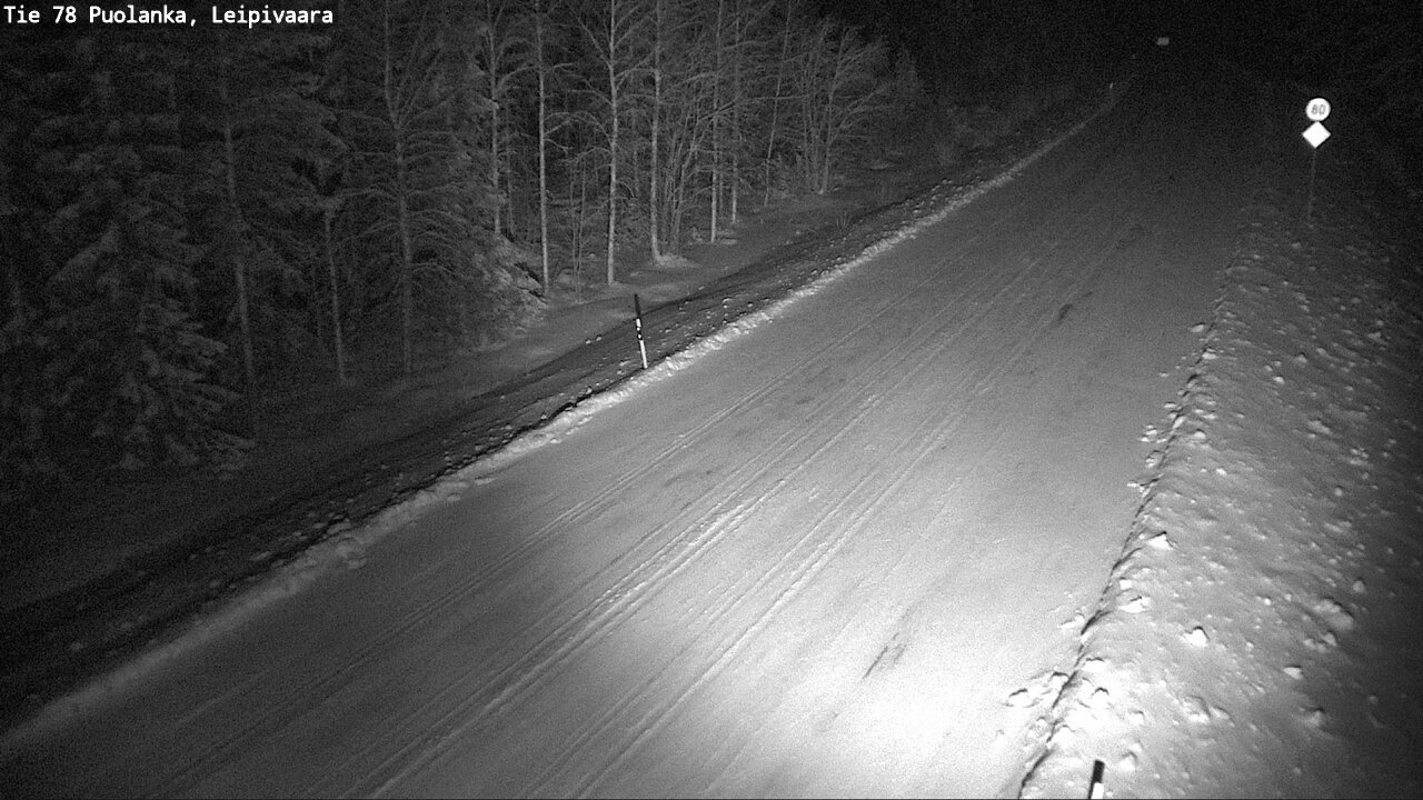 Kelikamerat Kuva Tie 78 Puolanka, Leipivaara, Puolanka, Kainuu