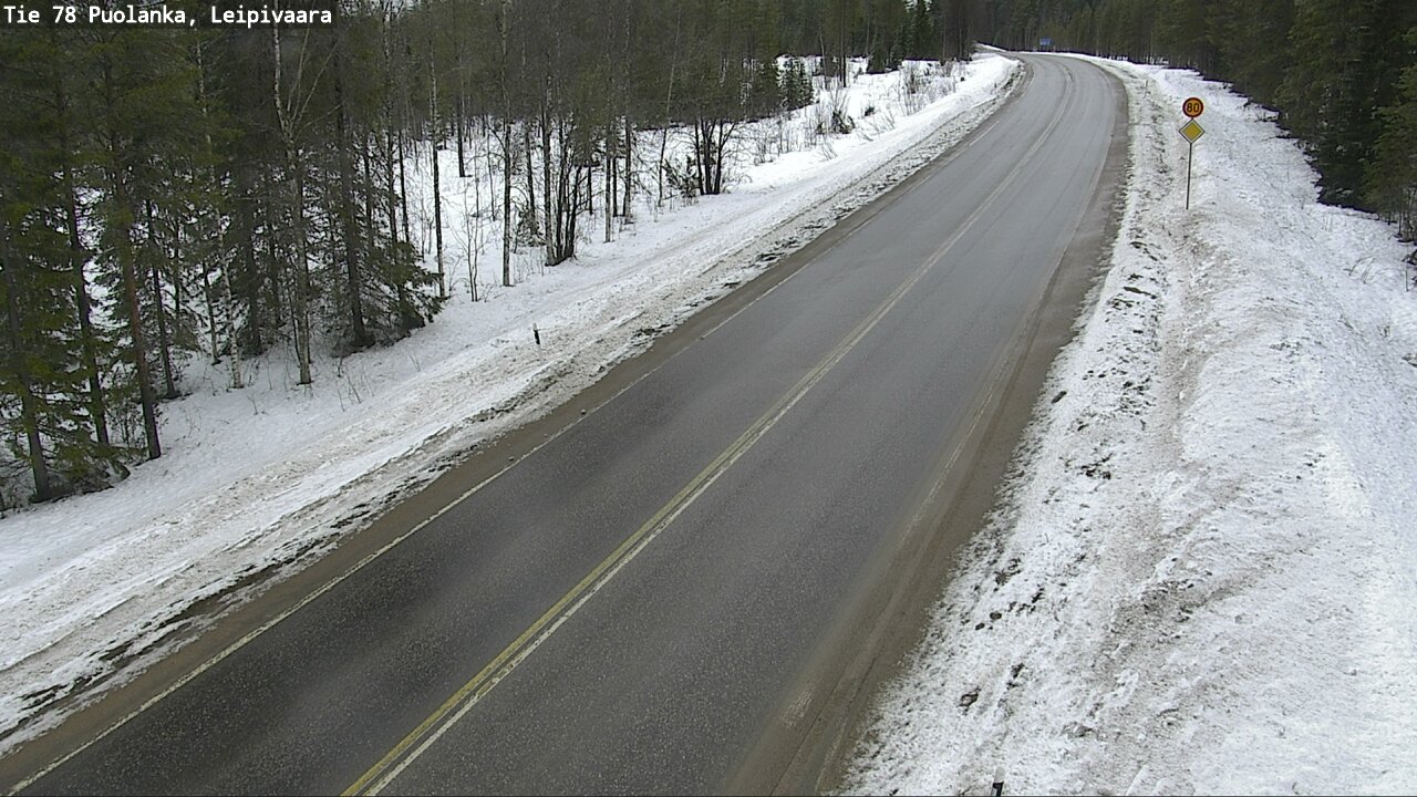 Kelikamerat Kuva Tie 78 Puolanka, Leipivaara, Puolanka, Kainuu