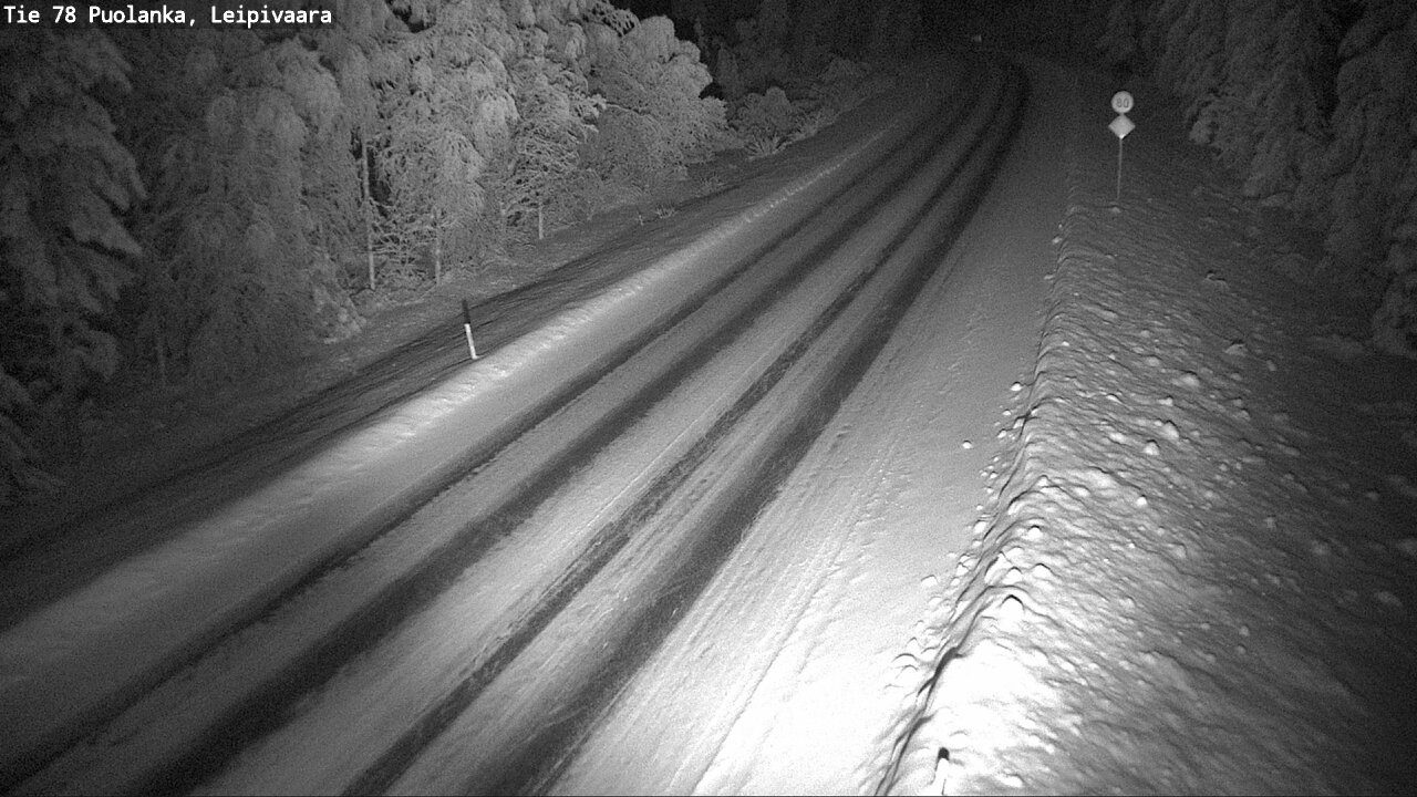 Kelikamerat Kuva Tie 78 Puolanka, Leipivaara, Puolanka, Kainuu