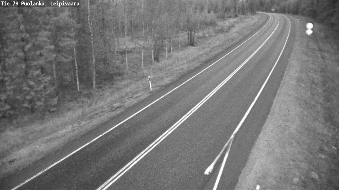 Kelikamerat Kuva Tie 78 Puolanka, Leipivaara, Puolanka, Kainuu