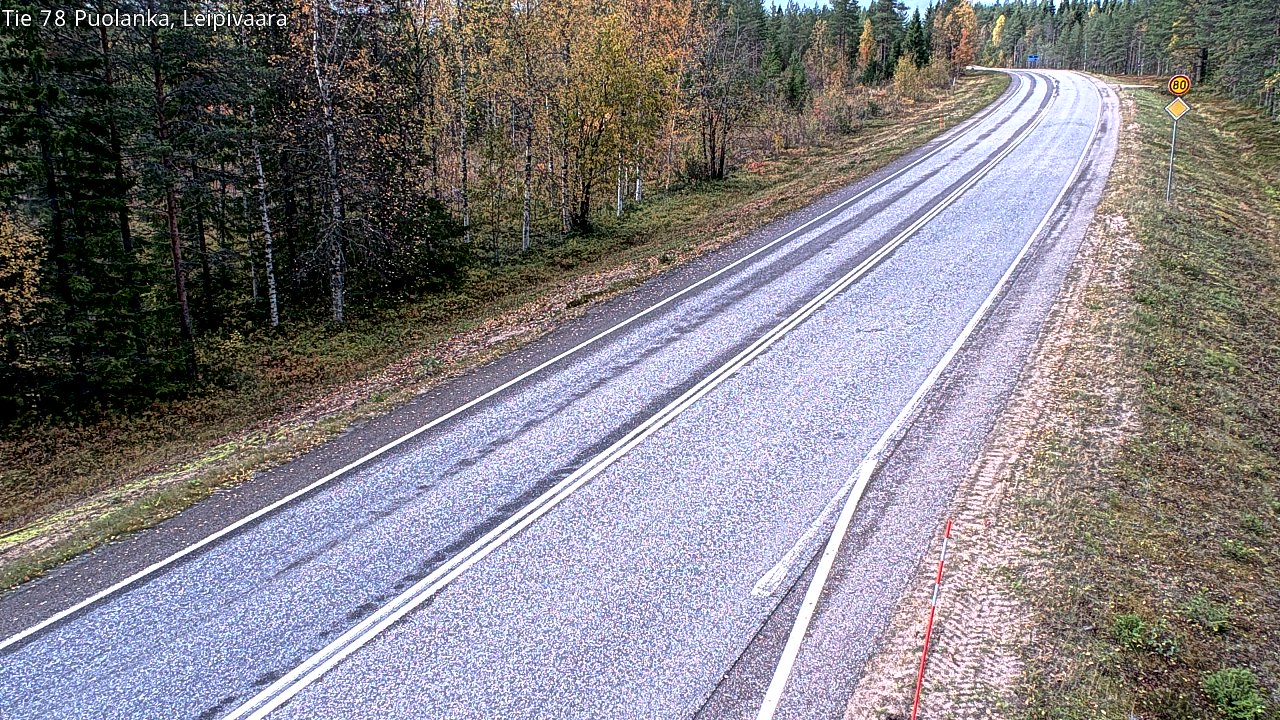 Kelikamerat Kuva Tie 78 Puolanka, Leipivaara, Puolanka, Kainuu