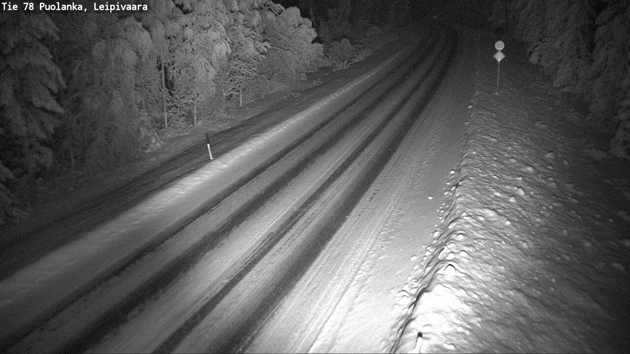 Kelikamerat Kuva Tie 78 Puolanka, Leipivaara, Puolanka, Kainuu