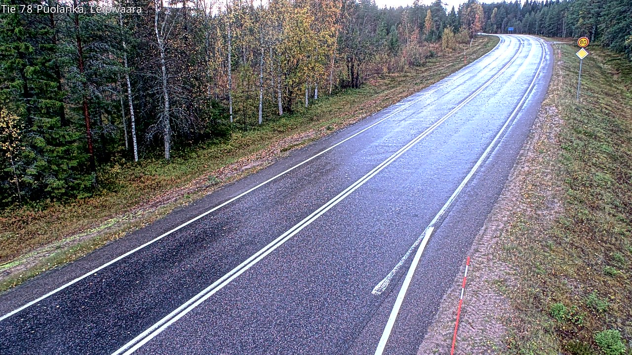 Kelikamerat Kuva Tie 78 Puolanka, Leipivaara, Puolanka, Kainuu