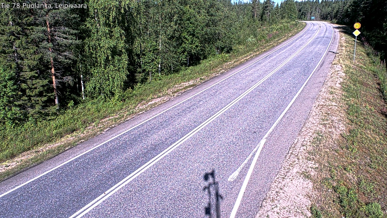 Kelikamerat Kuva Tie 78 Puolanka, Leipivaara, Puolanka, Kainuu
