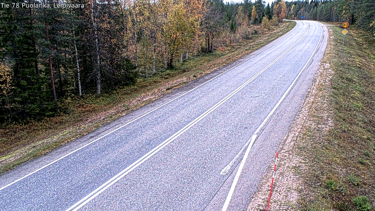 Kelikamerat Kuva Tie 78 Puolanka, Leipivaara, Puolanka, Kainuu