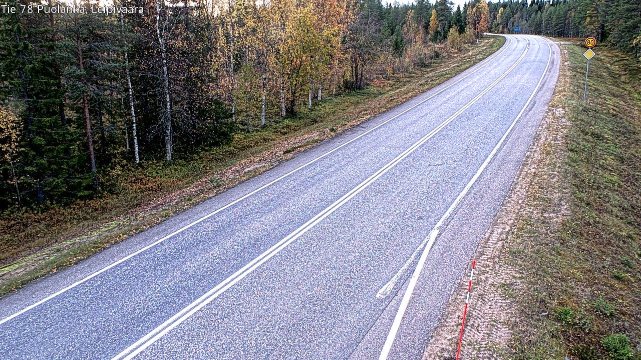 Kelikamerat Kuva Tie 78 Puolanka, Leipivaara, Puolanka, Kainuu