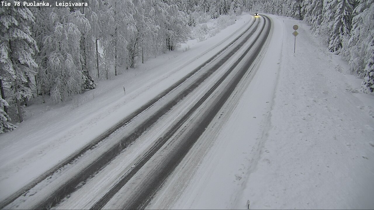 Kelikamerat Kuva Tie 78 Puolanka, Leipivaara, Puolanka, Kainuu