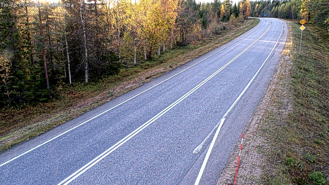 Kelikamerat Kuva Tie 78 Puolanka, Leipivaara, Puolanka, Kainuu