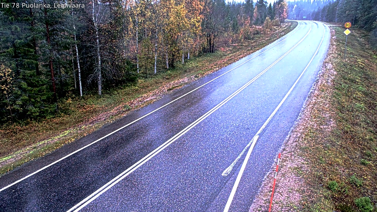 Kelikamerat Kuva Tie 78 Puolanka, Leipivaara, Puolanka, Kainuu