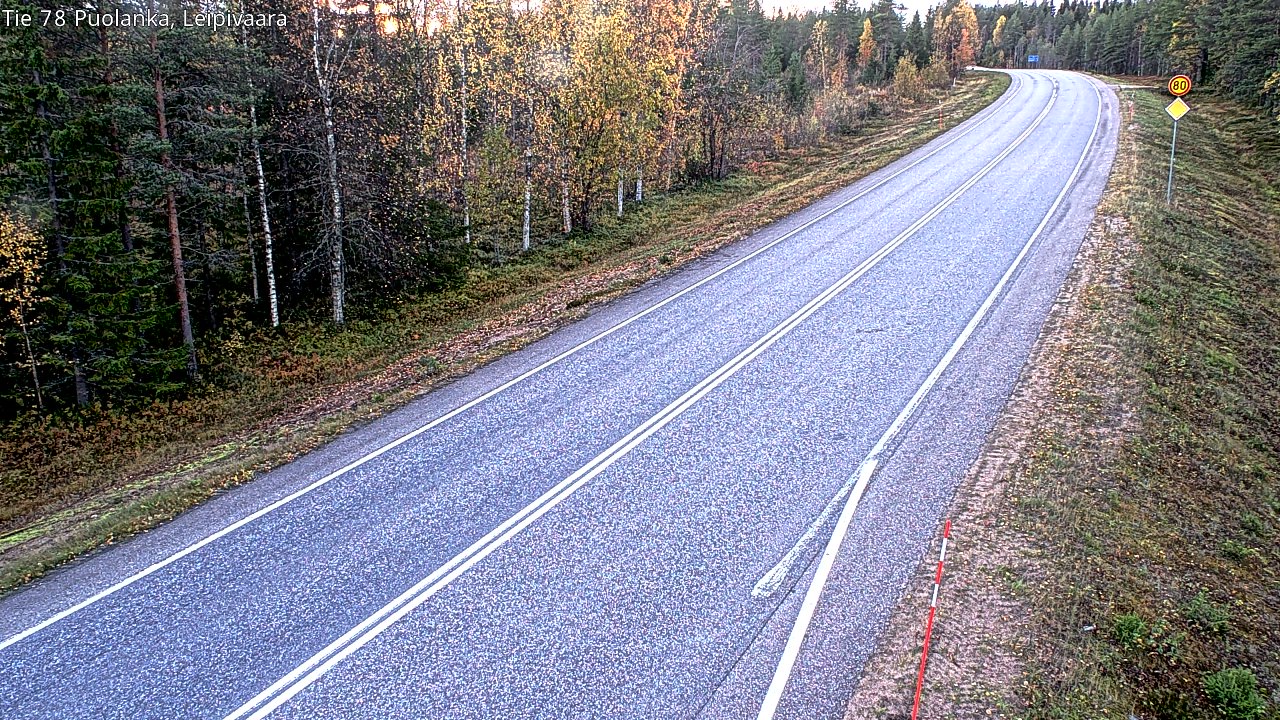 Kelikamerat Kuva Tie 78 Puolanka, Leipivaara, Puolanka, Kainuu