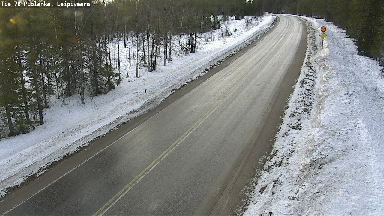 Kelikamerat Kuva Tie 78 Puolanka, Leipivaara, Puolanka, Kainuu