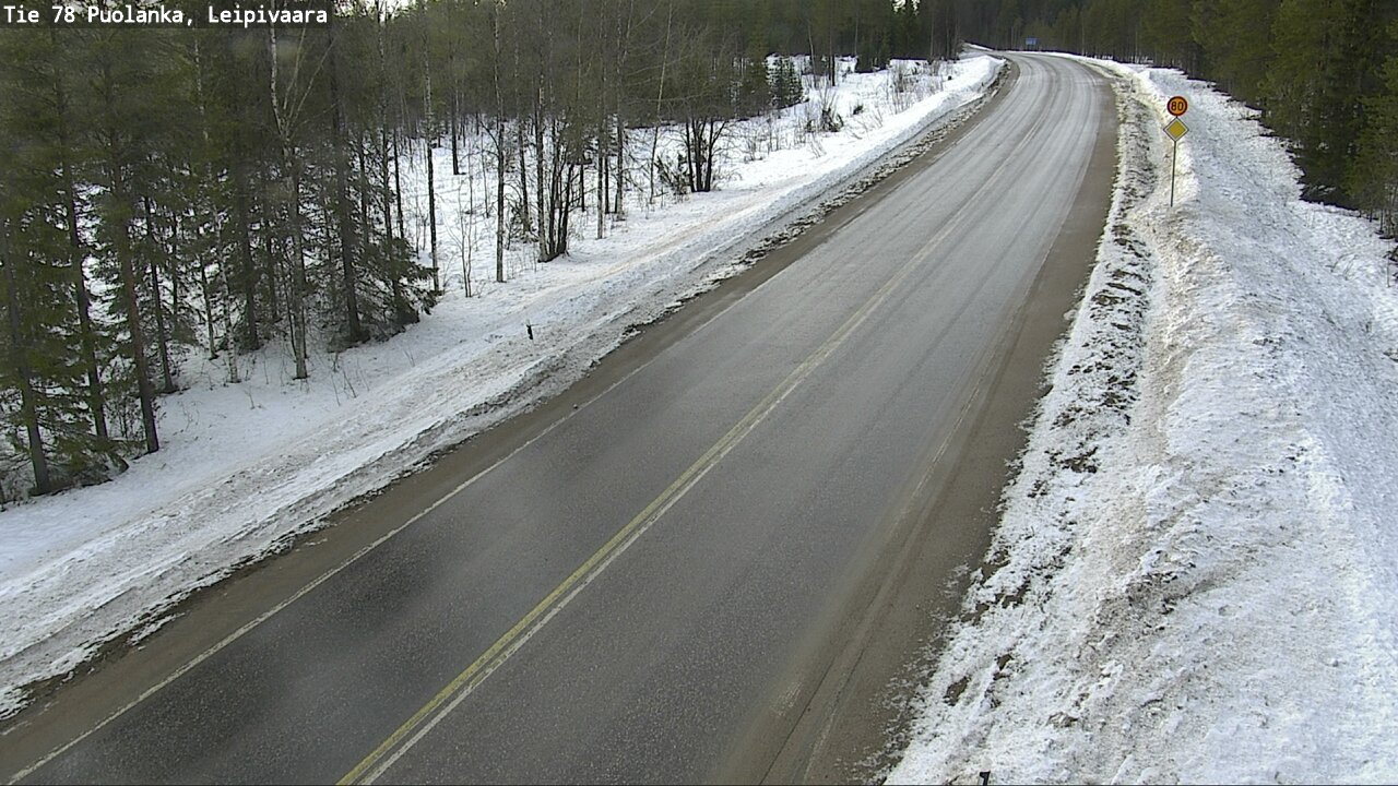 Kelikamerat Kuva Tie 78 Puolanka, Leipivaara, Puolanka, Kainuu