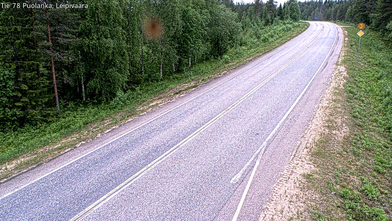 Kelikamerat Kuva Tie 78 Puolanka, Leipivaara, Puolanka, Kainuu