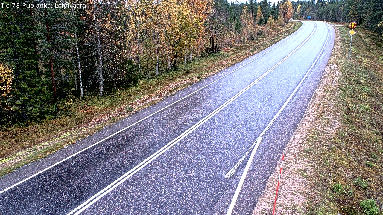 Kelikamerat Kuva Tie 78 Puolanka, Leipivaara, Puolanka, Kainuu