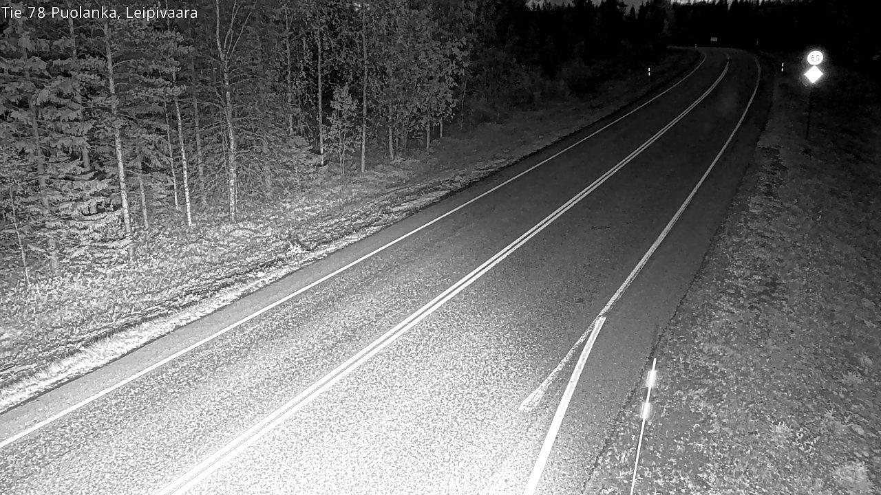 Kelikamerat Kuva Tie 78 Puolanka, Leipivaara, Puolanka, Kainuu