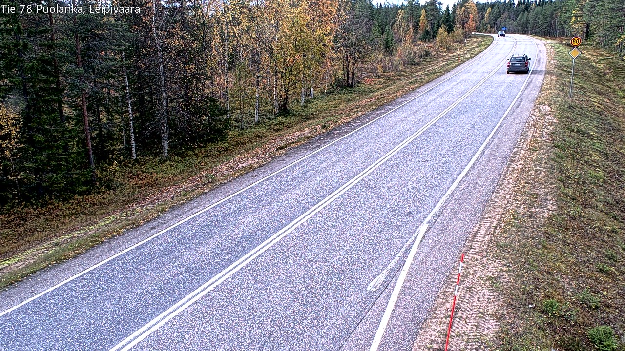 Kelikamerat Kuva Tie 78 Puolanka, Leipivaara, Puolanka, Kainuu