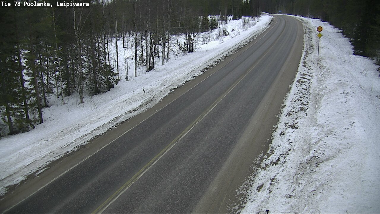 Kelikamerat Kuva Tie 78 Puolanka, Leipivaara, Puolanka, Kainuu