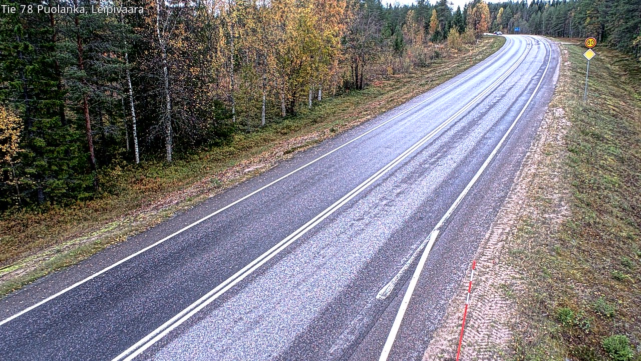 Kelikamerat Kuva Tie 78 Puolanka, Leipivaara, Puolanka, Kainuu