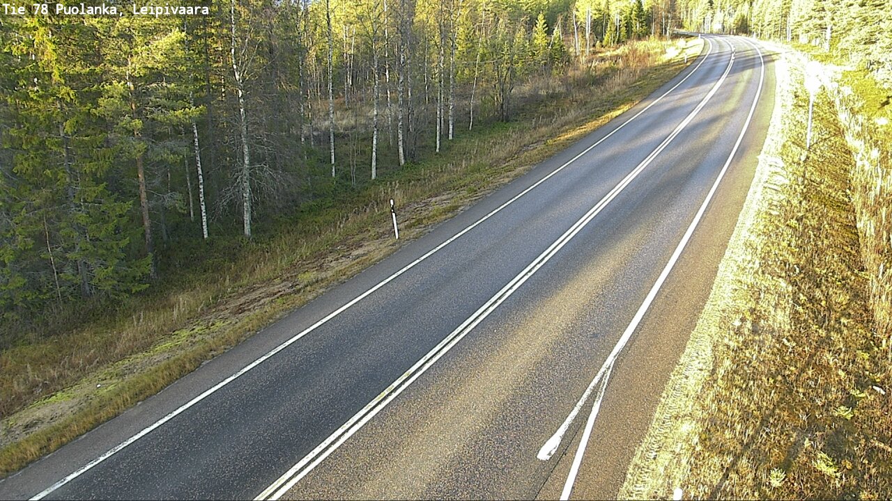 Kelikamerat Kuva Tie 78 Puolanka, Leipivaara, Puolanka, Kainuu