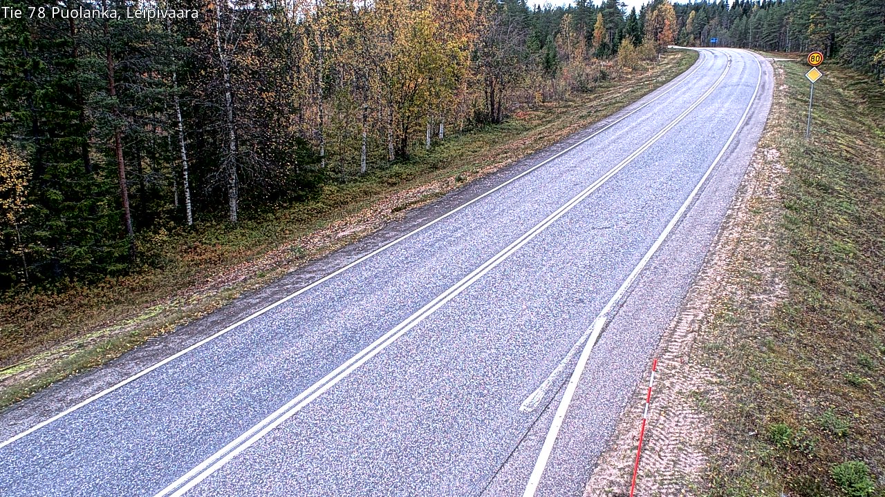Kelikamerat Kuva Tie 78 Puolanka, Leipivaara, Puolanka, Kainuu