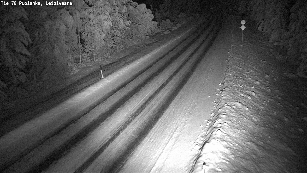 Kelikamerat Kuva Tie 78 Puolanka, Leipivaara, Puolanka, Kainuu