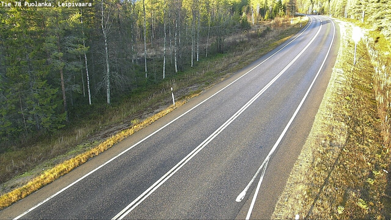 Kelikamerat Kuva Tie 78 Puolanka, Leipivaara, Puolanka, Kainuu