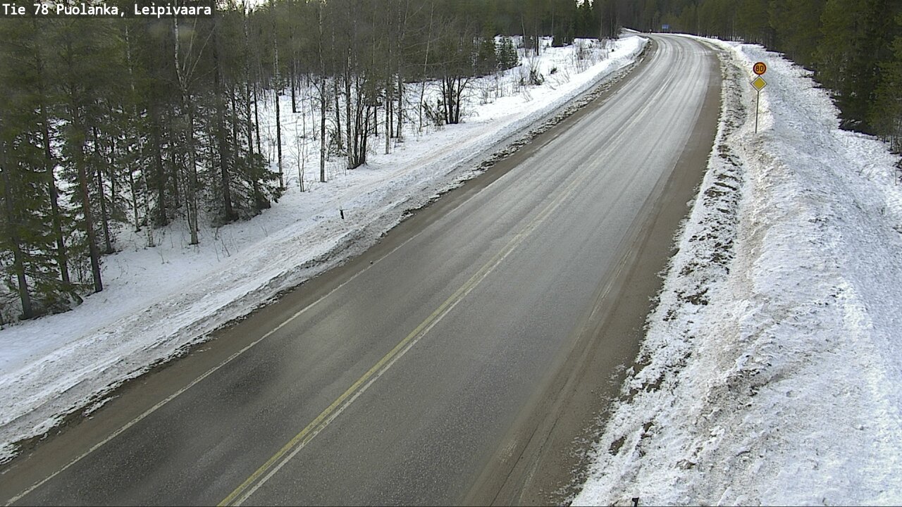 Kelikamerat Kuva Tie 78 Puolanka, Leipivaara, Puolanka, Kainuu