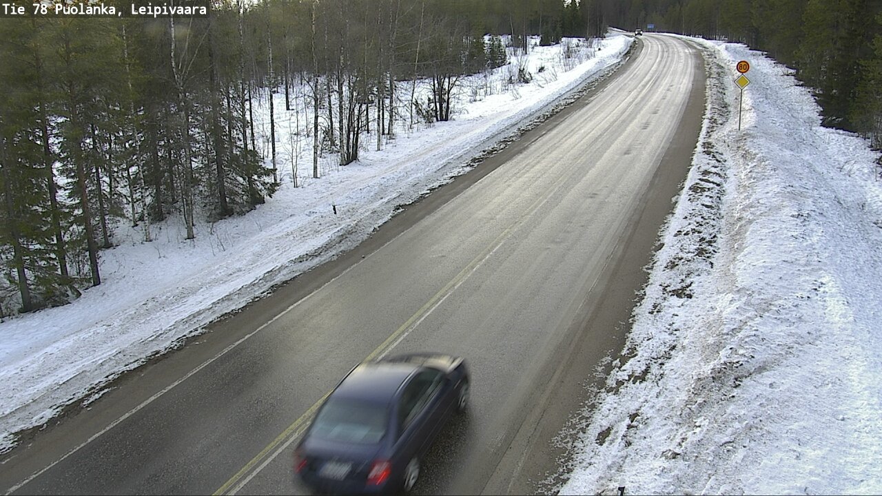 Kelikamerat Kuva Tie 78 Puolanka, Leipivaara, Puolanka, Kainuu