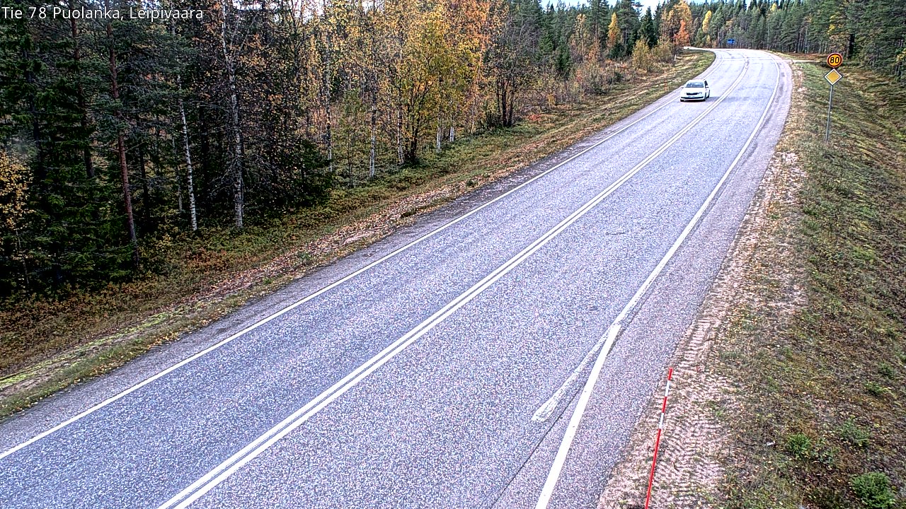 Kelikamerat Kuva Tie 78 Puolanka, Leipivaara, Puolanka, Kainuu