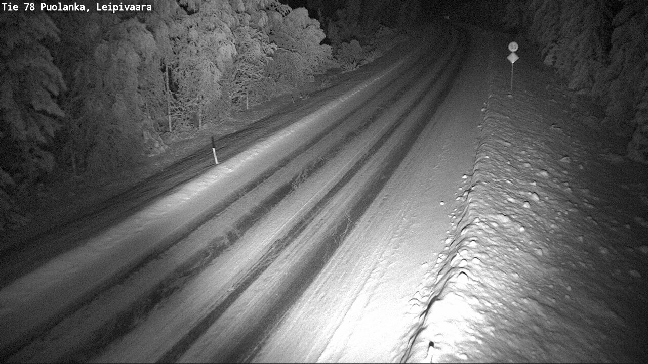 Kelikamerat Kuva Tie 78 Puolanka, Leipivaara, Puolanka, Kainuu