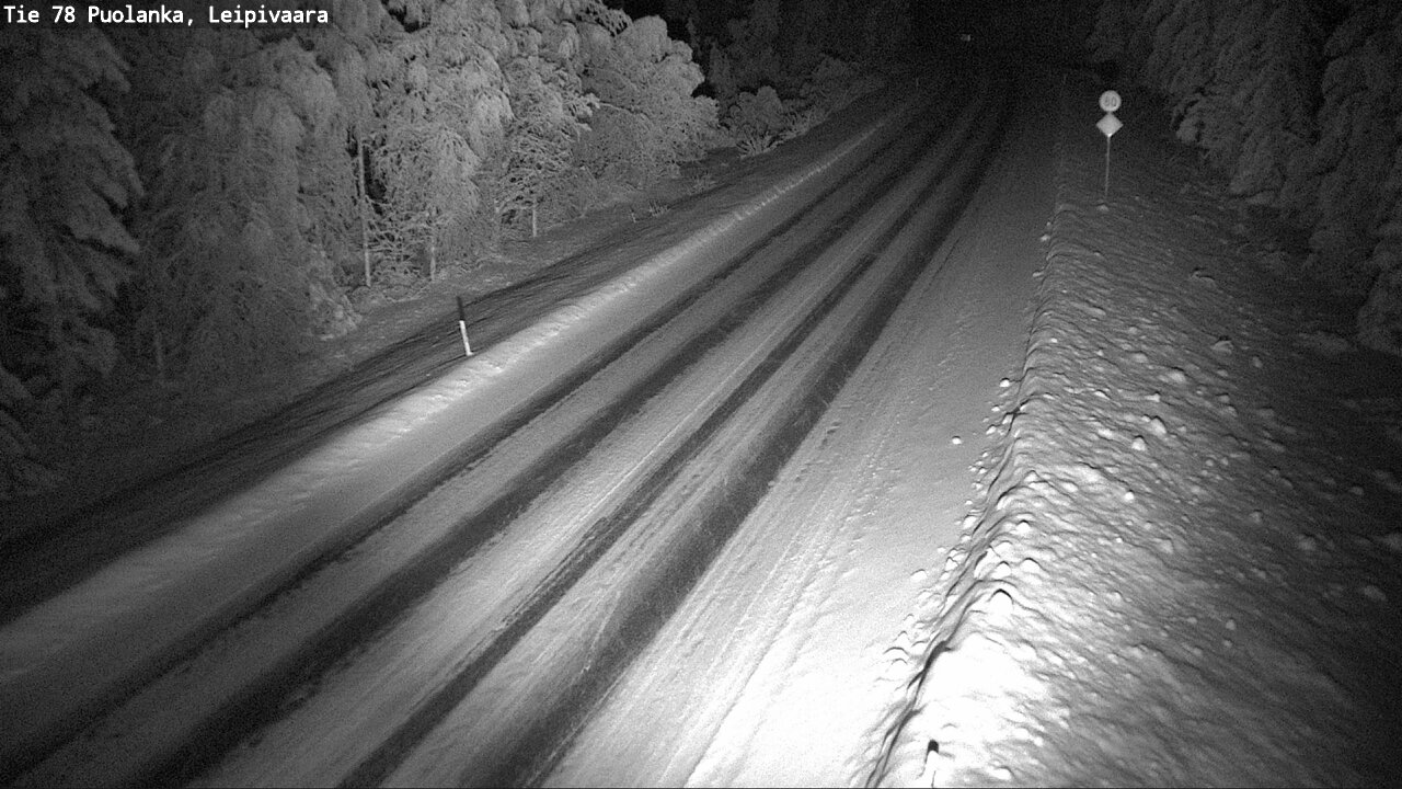 Kelikamerat Kuva Tie 78 Puolanka, Leipivaara, Puolanka, Kainuu