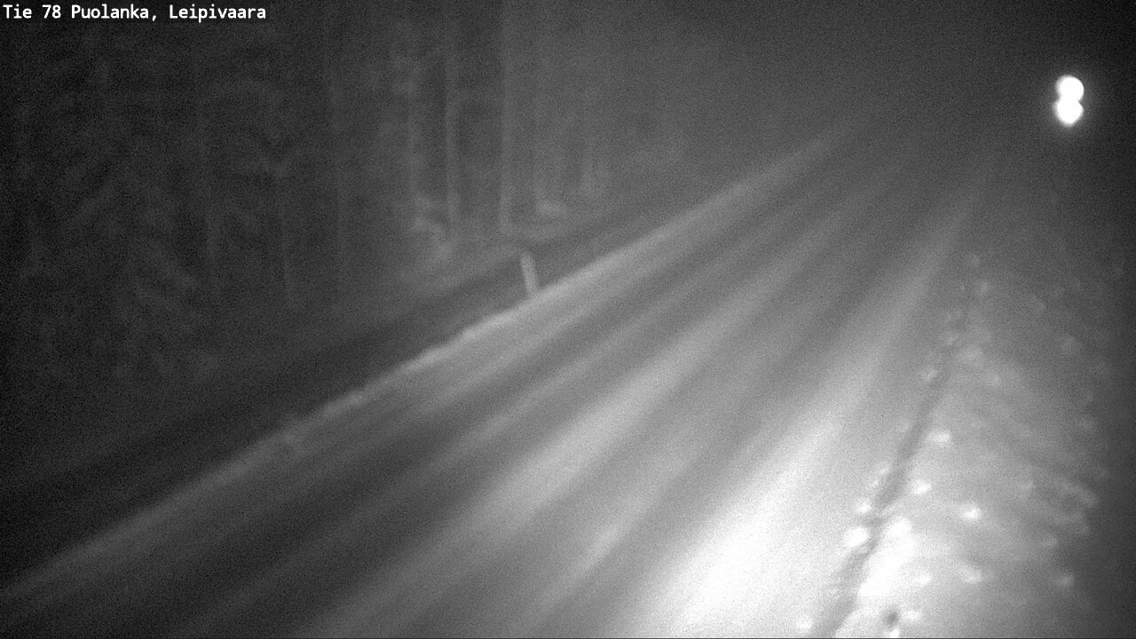 Weather Camera Image Road 78 Puolanka, Leipivaara, Puolanka, Kainuu