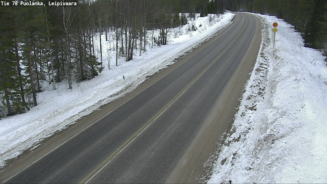 Kelikamerat Kuva Tie 78 Puolanka, Leipivaara, Puolanka, Kainuu