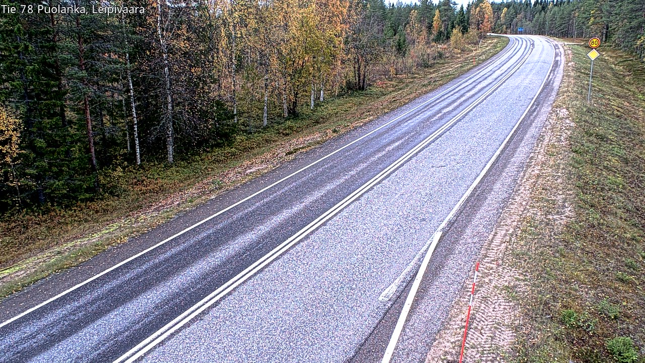 Kelikamerat Kuva Tie 78 Puolanka, Leipivaara, Puolanka, Kainuu