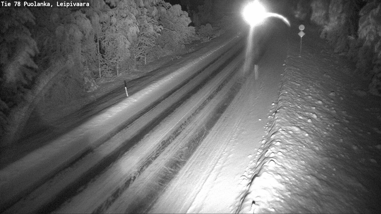 Kelikamerat Kuva Tie 78 Puolanka, Leipivaara, Puolanka, Kainuu