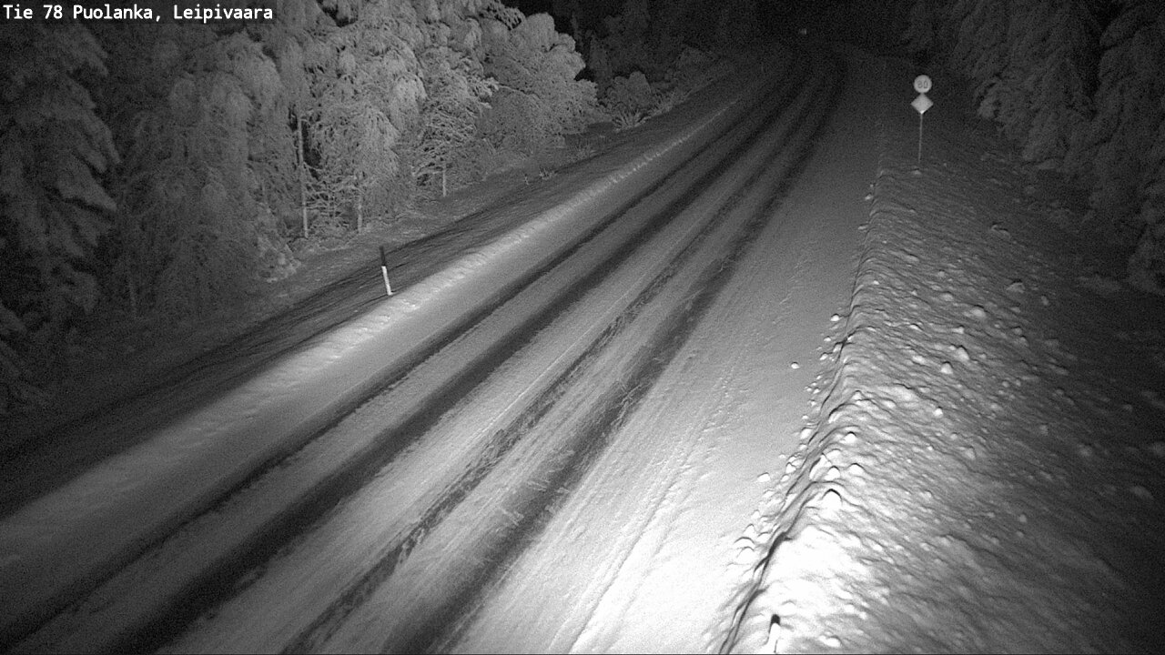 Kelikamerat Kuva Tie 78 Puolanka, Leipivaara, Puolanka, Kainuu