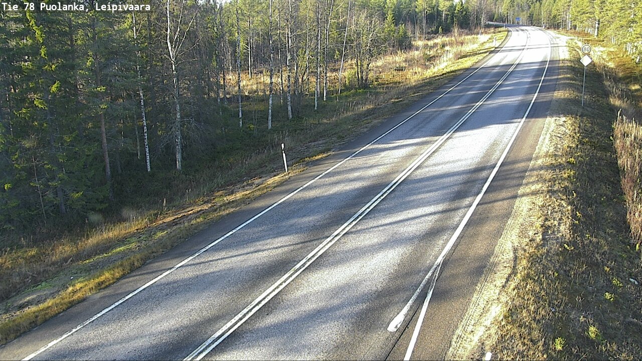 Kelikamerat Kuva Tie 78 Puolanka, Leipivaara, Puolanka, Kainuu