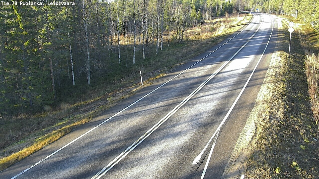 Kelikamerat Kuva Tie 78 Puolanka, Leipivaara, Puolanka, Kainuu