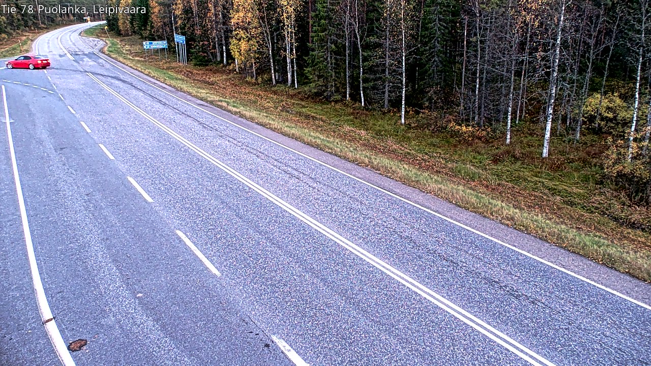 Kelikamerat Kuva Tie 78 Puolanka, Leipivaara, Puolanka, Kainuu
