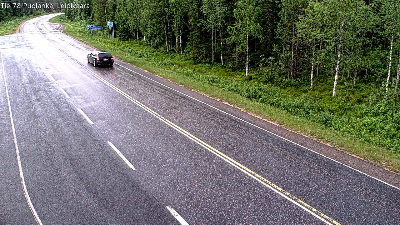 Kelikamerat Kuva Tie 78 Puolanka, Leipivaara, Puolanka, Kainuu