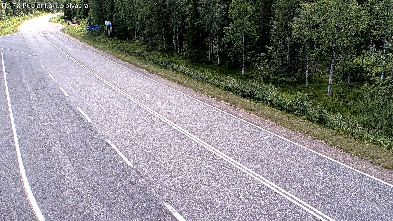 Kelikamerat Kuva Tie 78 Puolanka, Leipivaara, Puolanka, Kainuu