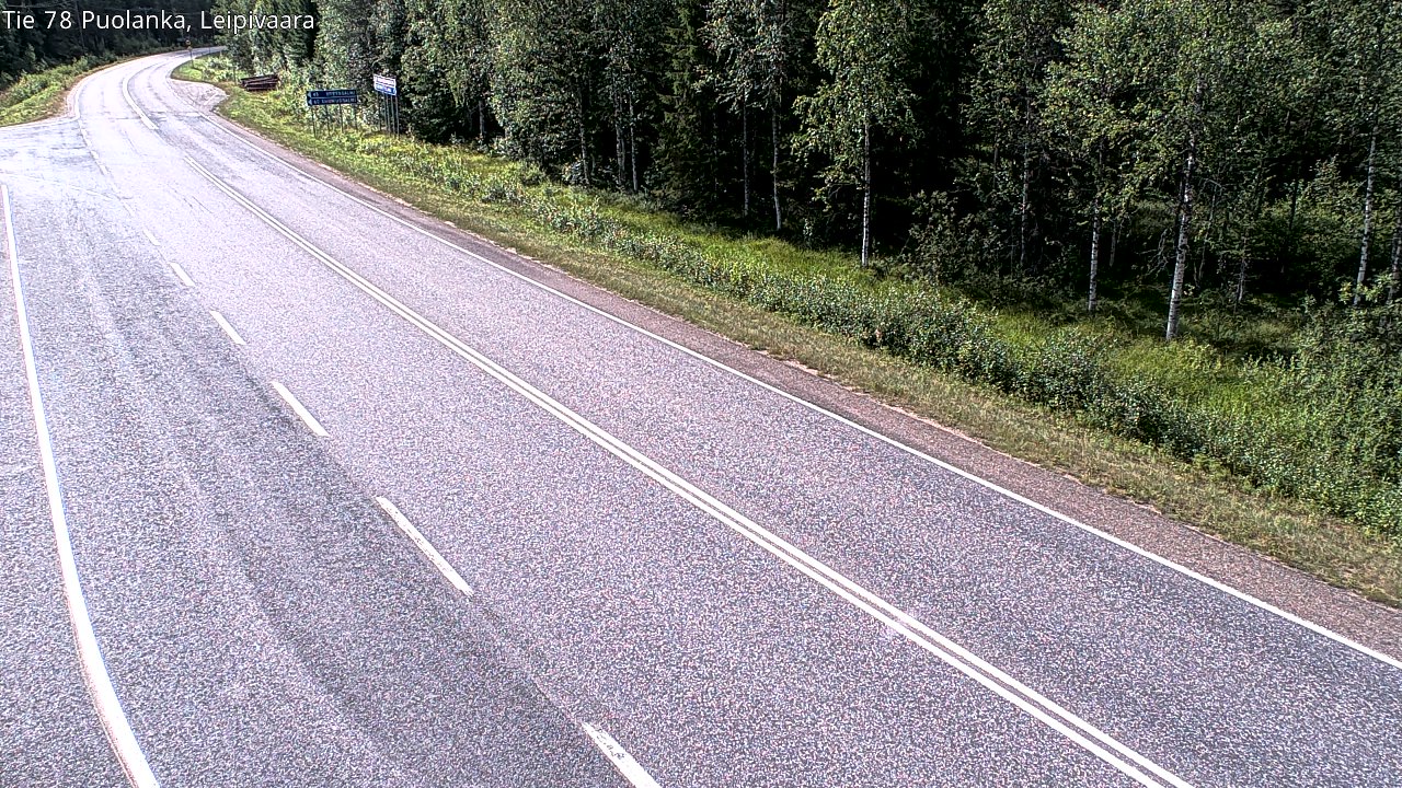 Kelikamerat Kuva Tie 78 Puolanka, Leipivaara, Puolanka, Kainuu