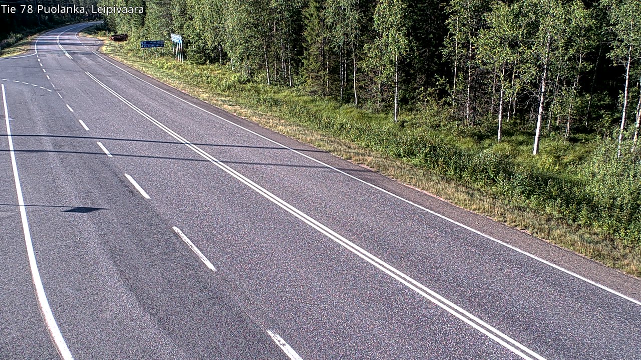 Kelikamerat Kuva Tie 78 Puolanka, Leipivaara, Puolanka, Kainuu