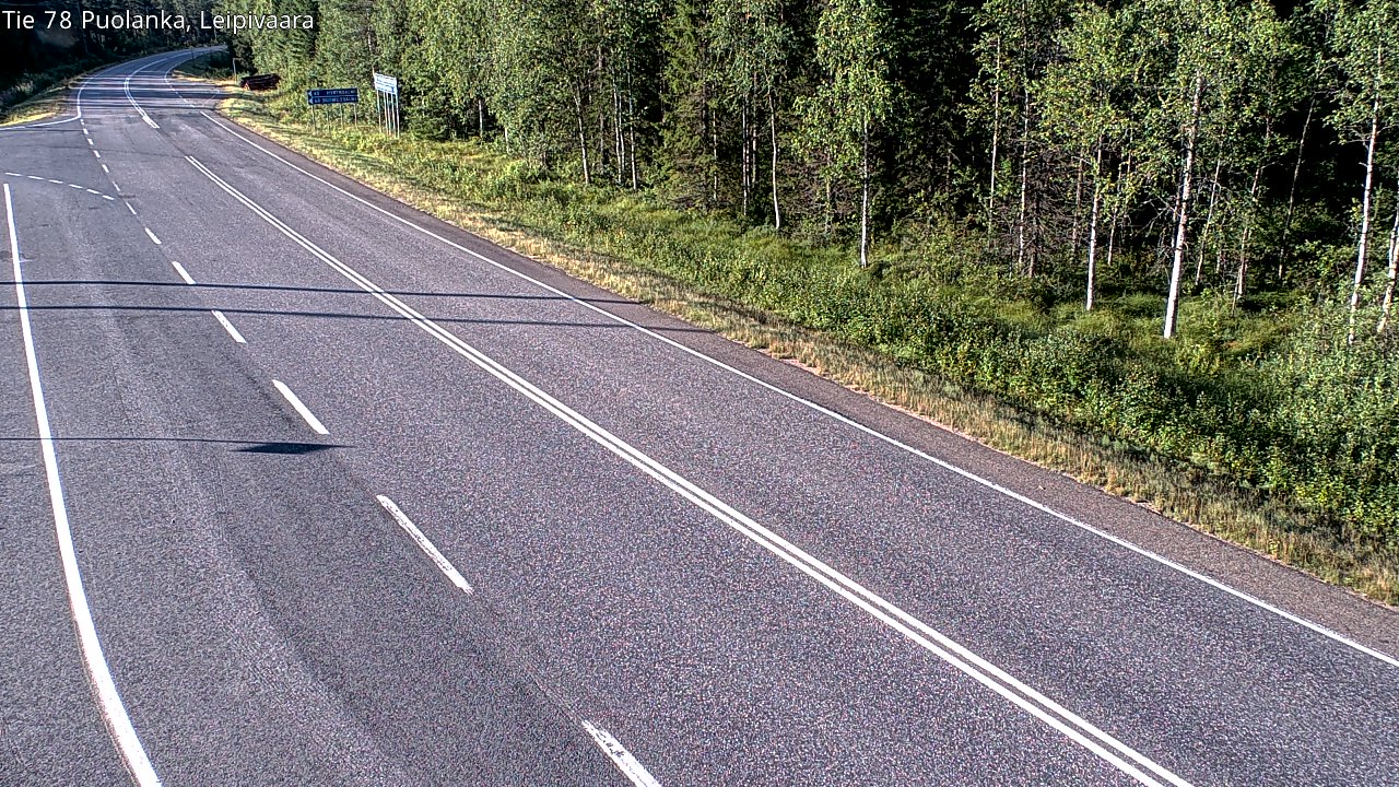 Kelikamerat Kuva Tie 78 Puolanka, Leipivaara, Puolanka, Kainuu