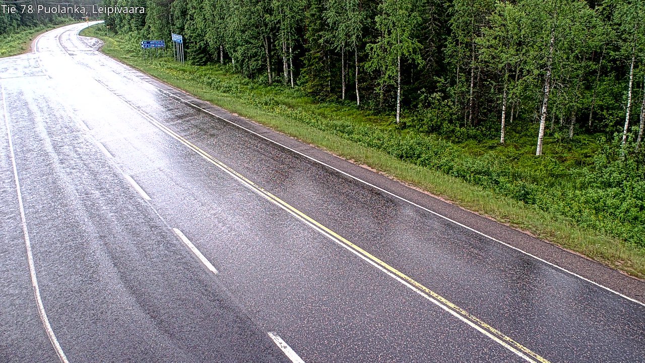 Kelikamerat Kuva Tie 78 Puolanka, Leipivaara, Puolanka, Kainuu