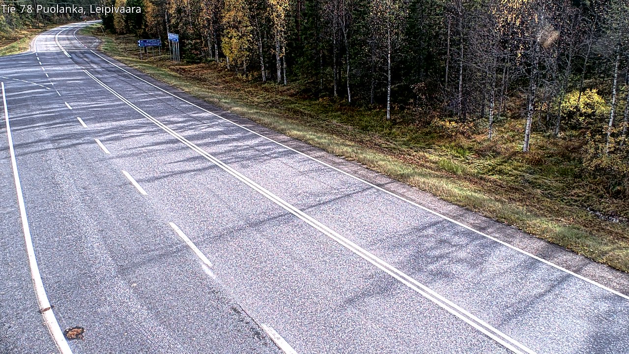 Kelikamerat Kuva Tie 78 Puolanka, Leipivaara, Puolanka, Kainuu