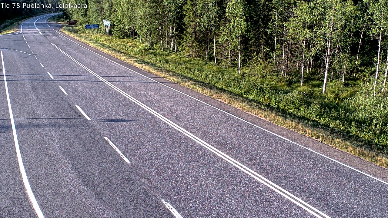 Kelikamerat Kuva Tie 78 Puolanka, Leipivaara, Puolanka, Kainuu